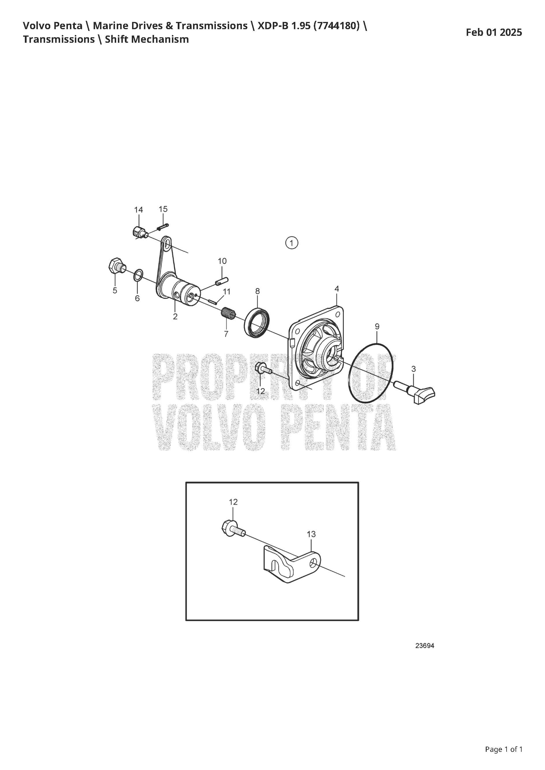 Volvo Penta Parts - Volvo Parts Diagrams - XDP Composite Drive